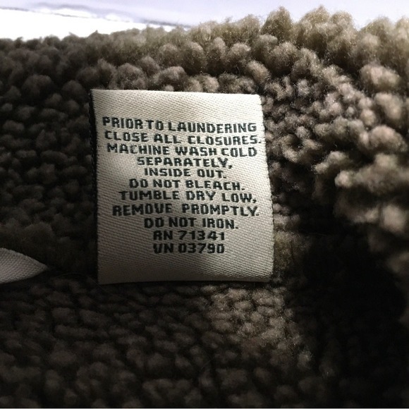 L.L.Bean Women's XL Brown Sherpa Lined Coat Button Front Warm Winter Jacket - Picture 6 of 12